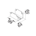 Product Drawing Support pour montage d'appareils modulaires pour canal tehalit.BRS à encliquetage frontal Product Drawing Support pour montage d'appareils modulaires pour canal tehalit.BRS à encliquetage frontal
