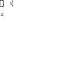 Querschnitt ATA12200 Unter- und Oberteil PVC