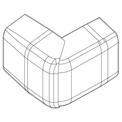 Zeichnung ATA12200 Außeneck ABS