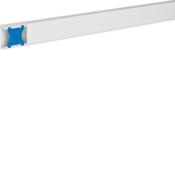 ATA123009010 Leitungsführungskanal mit Klammern PVC LFW 12x30mm Länge 2,1m reinweiß