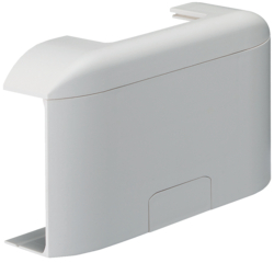ATA123089010 T-Stück schnittkaschierend aus ABS halogenfrei zu LFW 12x30mm reinweiß