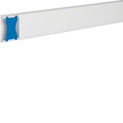 ATA125009010 Leitungsführungskanal mit Klammern PVC LFW 12x50mm Länge 2m reinweiß