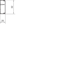 Querschnitt ATA20501 Unter- und Oberteil PVC