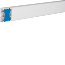 ATA205029010 Leitungsführungskanal mit Trennwänden/Klammern PVC LFW 20x50mm Länge 2m reinweiß