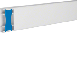 ATA207529010 Leitungsführungskanal mit Trennwand/Klammern PVC LFW 20x75mm Länge 2m reinweiß