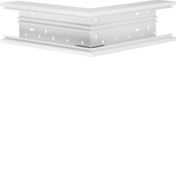 BR6510039010 Außeneck aus Grundprofil zu BR 68x100mm Oberteil 80mm in reinweiß