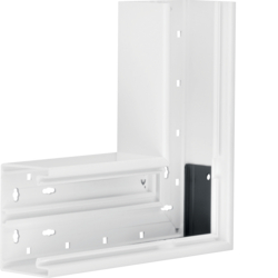 BR6510059010 Flachwinkel aus Grundprofil zu BR 68x100mm Oberteil 80mm in reinweiß