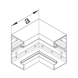 Zeichnung BRA65170B Inneneck Aluminium