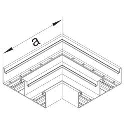 Zeichnung BRA65210D Flachwinkel Aluminium