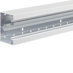 BRA8513019010 Brüstungskanal-Unterteil frontrastend BRA 85x130mm aus Aluminium in reinweiß