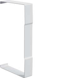 BRA8517079010 Schnittkaschierung zu BRA 85x170mm Oberteil 80mm aus Stahlblech in reinweiß