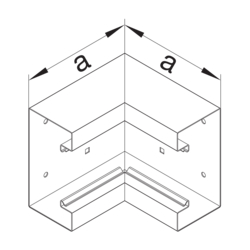 Zeichnung BRS85170 Inneneck Stahlblech