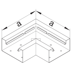 Product Drawing BRS65100 Angle plat tôle d`acier