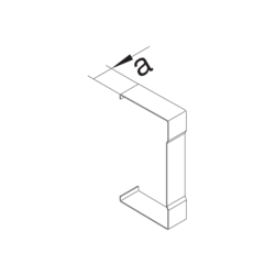 Product Drawing BRS65210B Joint de couvercle tôle d`acier