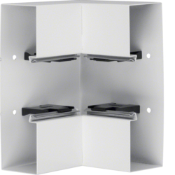 BRS6521049010 Inneneck aus Grundprofil Stahlblech zu BRS 70x210mm Oberteil 80mm reinweiß