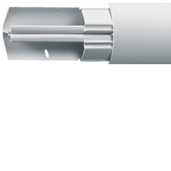 EK4004009010 Eckkanal aus PVC EK 40x40mm Länge 2,5m reinweiß