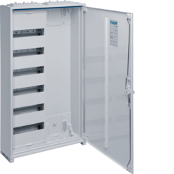 FWB62P2 Feldverteiler AP,  univers,  IP44, SKII, 950x550x161mm, 72PLE,  m.Abdeckung( 125mm), QC