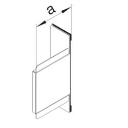 Zeichnung FWKP100150 Stahlblech