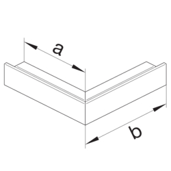 Zeichnung LFS30045 Außeneck Stahl