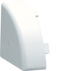 L27739010 Endstück schnittkaschierend aus PVC zu Eckkanal EK 40x40mm reinweiß
