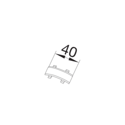 Zeichnung EK40040 Kupplung PVC