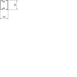 Querschnitt LF20035 Unter- und Oberteil PVC
