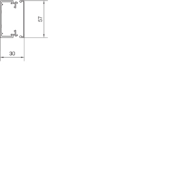 Querschnitt LF30060 Unter- und Oberteil PVC
