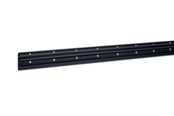 SL200801LED Plinthe pour LED,  compartiments PVC SL 20x80mm noir