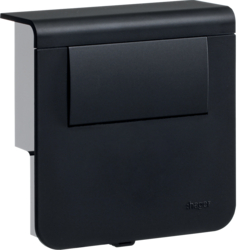 SL200809LED9011 Support d'appareillage avec transformateur 30W noir