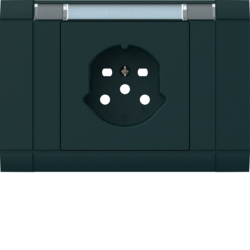 WH22593305G EB Frontset T15 Ecoline mit Beschr. Schwarz