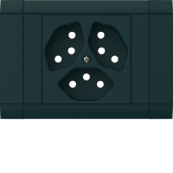 WH22640305G EB Frontset 3x T13 Ecoline Schwarz