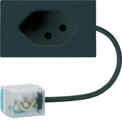 WH37682405D FLF prise 1xT13 Power L1 noir