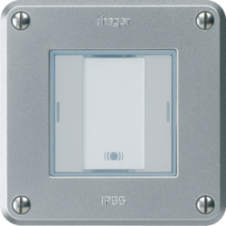 WHTR42249C robusto UP-Set kompl.: 2 Taster KNX systemlink/easylink mit RGB-LED +