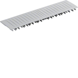 ZZ34S Abdeckstreifen,  sperrbar,  für UAR-Haube mit 210mm Geräteschlitz,  alte Ausführung