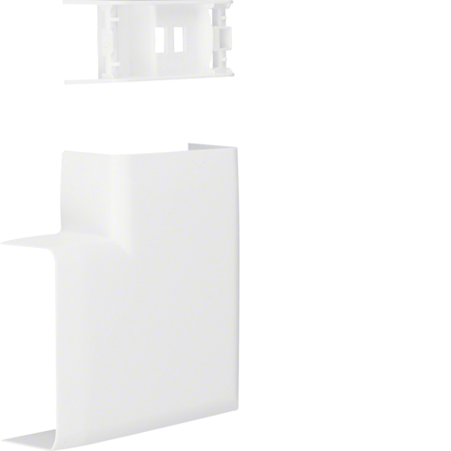 ATA205059010 Flachwinkel schnittkaschierend aus ABS halogenfrei zu LFW 20x50mm reinweiß