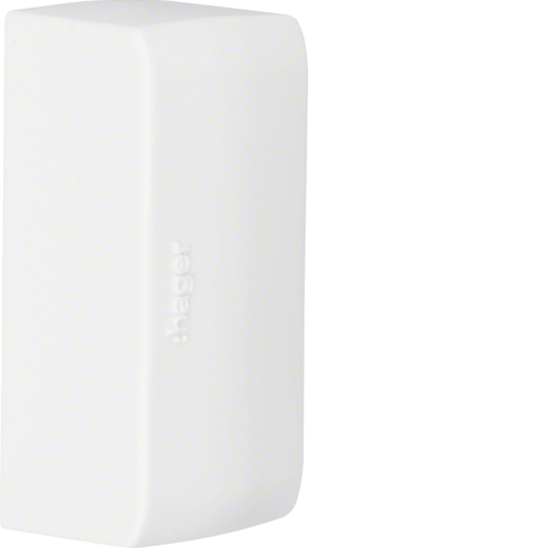 ATA205069010 Endstück schnittkaschierend aus ABS halogenfrei zu LFW 20x50mm reinweiß