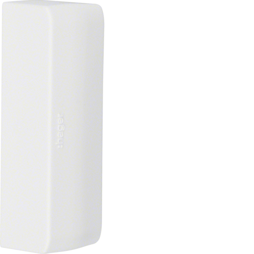 ATA207569010 Endstück schnittkaschierend aus ABS halogenfrei zu LFW 20x75mm reinweiß
