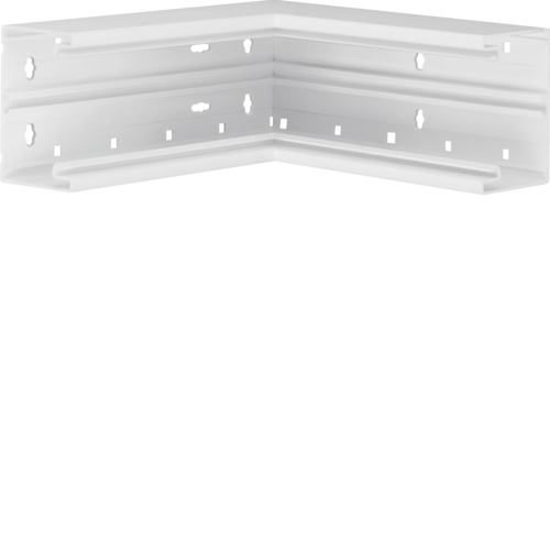 BR6510049010 Inneneck aus Grundprofil zu BR 68x100mm Oberteil 80mm in reinweiß
