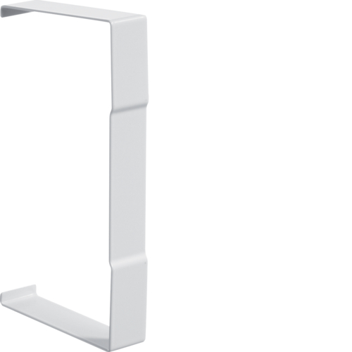 BRA8517079010 Schnittkaschierung zu BRA 85x170mm Oberteil 80mm aus Stahlblech in reinweiß