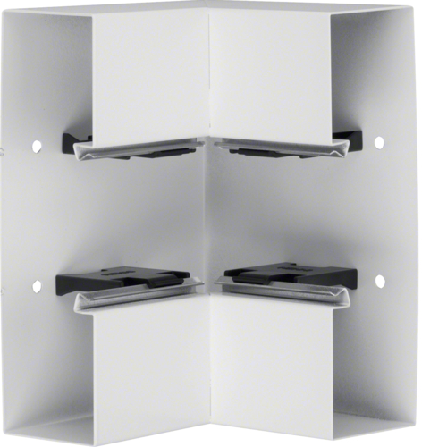 BRS6521049010 Inneneck aus Grundprofil Stahlblech zu BRS 70x210mm Oberteil 80mm reinweiß