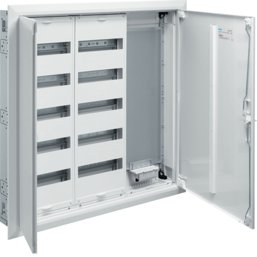 FW53UT1 Feldverteiler UP,  univers FW, 5x12PLE+Media,  IP30, SKII,  Nische 802x805x110mm,  QC