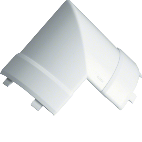 L27729010 Außeneck schnittkaschierend aus PVC zu Eckkanal EK 40x40mm reinweiß