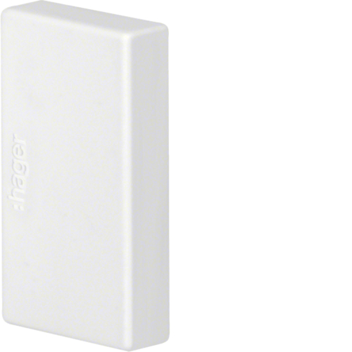 M61439010 Endstück schnittkaschierend PVC zu Leitungsführungskanal LF 20x35mm reinweiß
