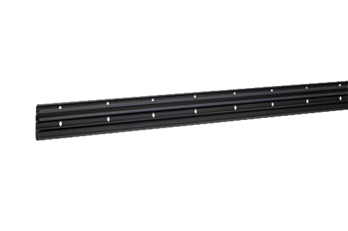 SL200801LED Plinthe pour LED,  compartiments PVC SL 20x80mm noir