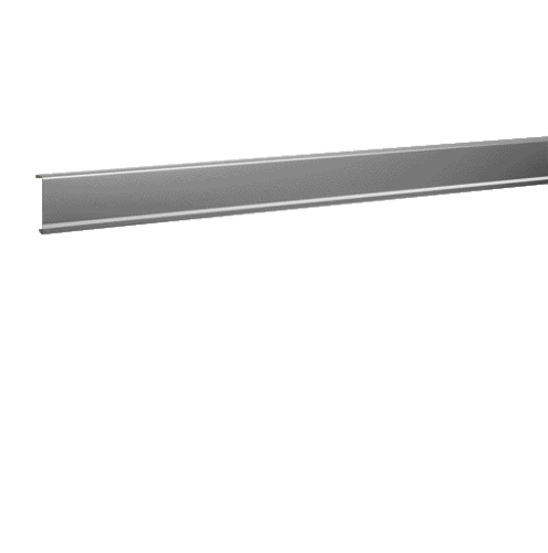 SL2008025D1 Plinthe couvercle pour LED SL 20x80 aluminum