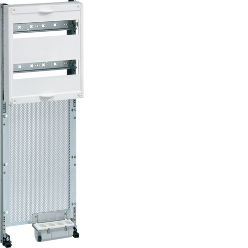 UM51GB Mediafeld,  univers,  f. Feldv. AP 5reihig,  2x12Mod+Media,  geschirmt 750x250mm