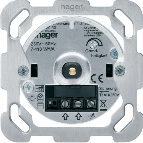 WH103405F Einsatz Drehdim. Univ. Ph.an 7-110W F