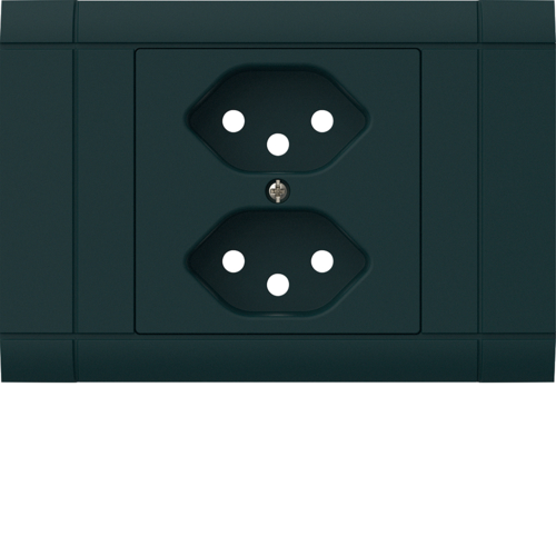 WH22620305G EB Frontset 2x T13 Ecoline Schwarz