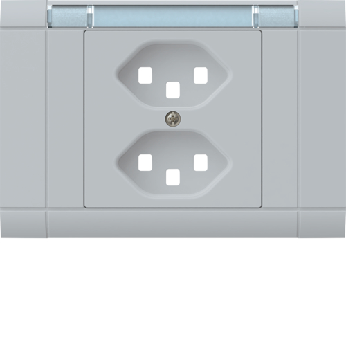 WH22625403G EB Frontset 2x T23 Ecoline mit Beschr. Hellgrau
