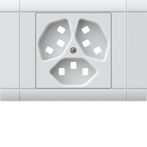 WH22645300G EB Frontset 3x T23 Ecoline Ultraweiss